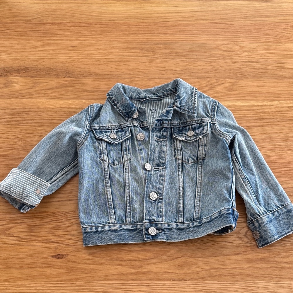 GAP Light Blue Kids Denim Jacket 2T